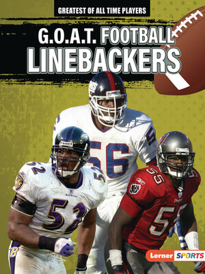 cover image of G.O.A.T. Football Linebackers
